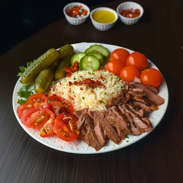 PLATOU DE PUI - VITĂ CU BULGUR 570g
